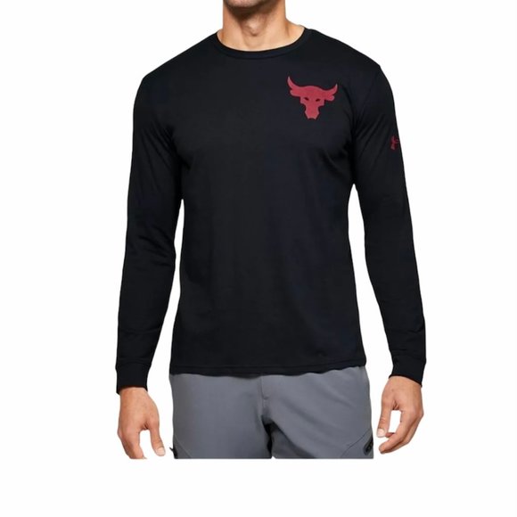 Under Armour Other - Project Rock Hardest Worker Long Sleeve Shirt Mens 1351599 001